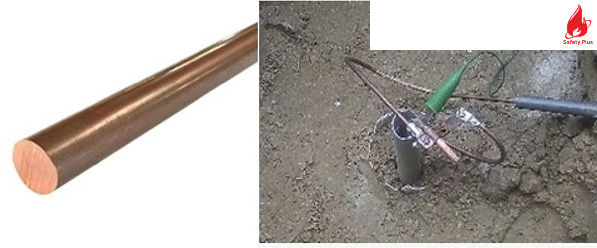 30 Feet Depth Earthing System : a. 12.7 mm dia 75 feet long main earth electrode. b. 10' Long 1.5" Dia GI Pipe 1.5mm thickness. c. With boring 30 Feet Boring work.