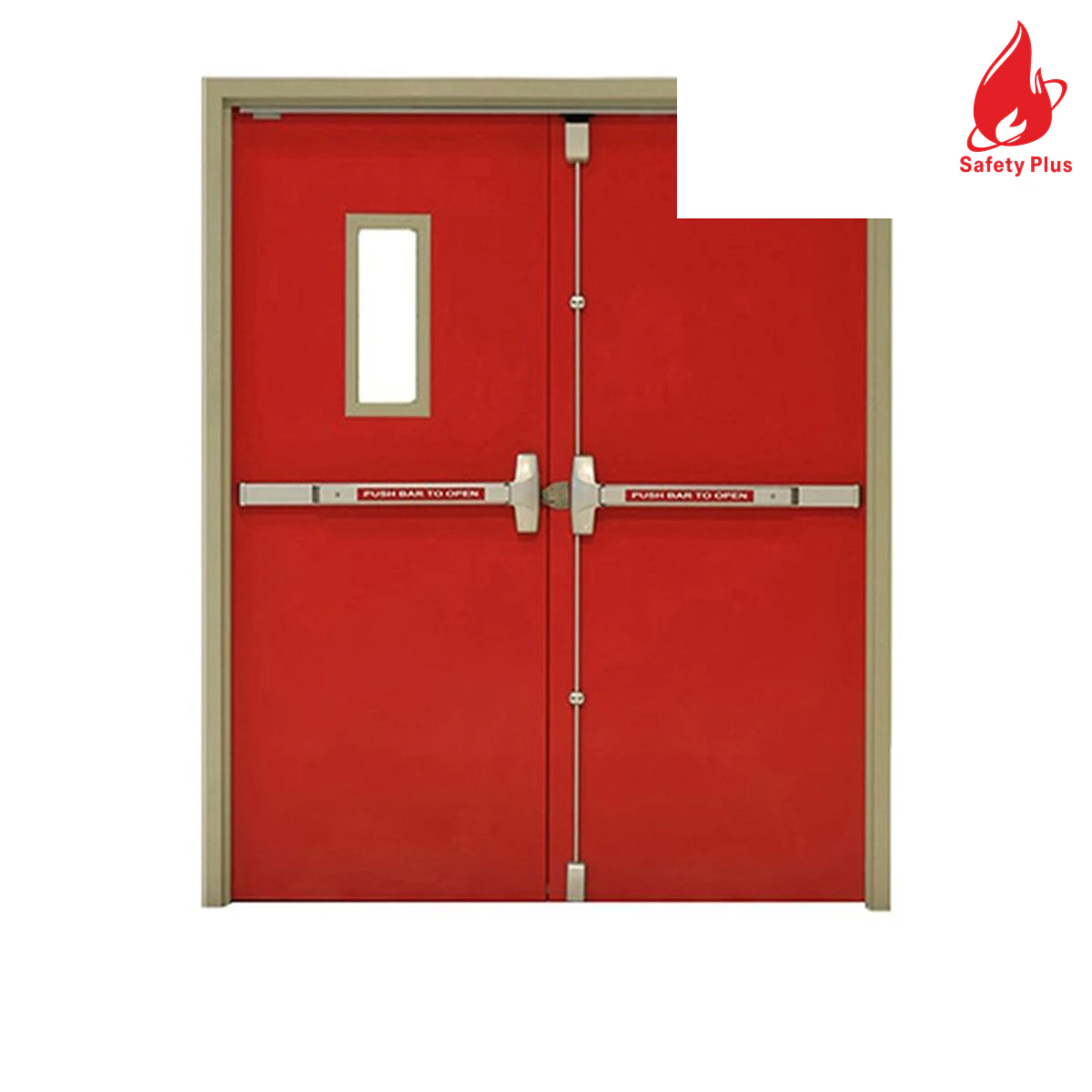 Double Leaf Fire Door : 3 Hour Rated (With 1 Nos. Vision Panel)