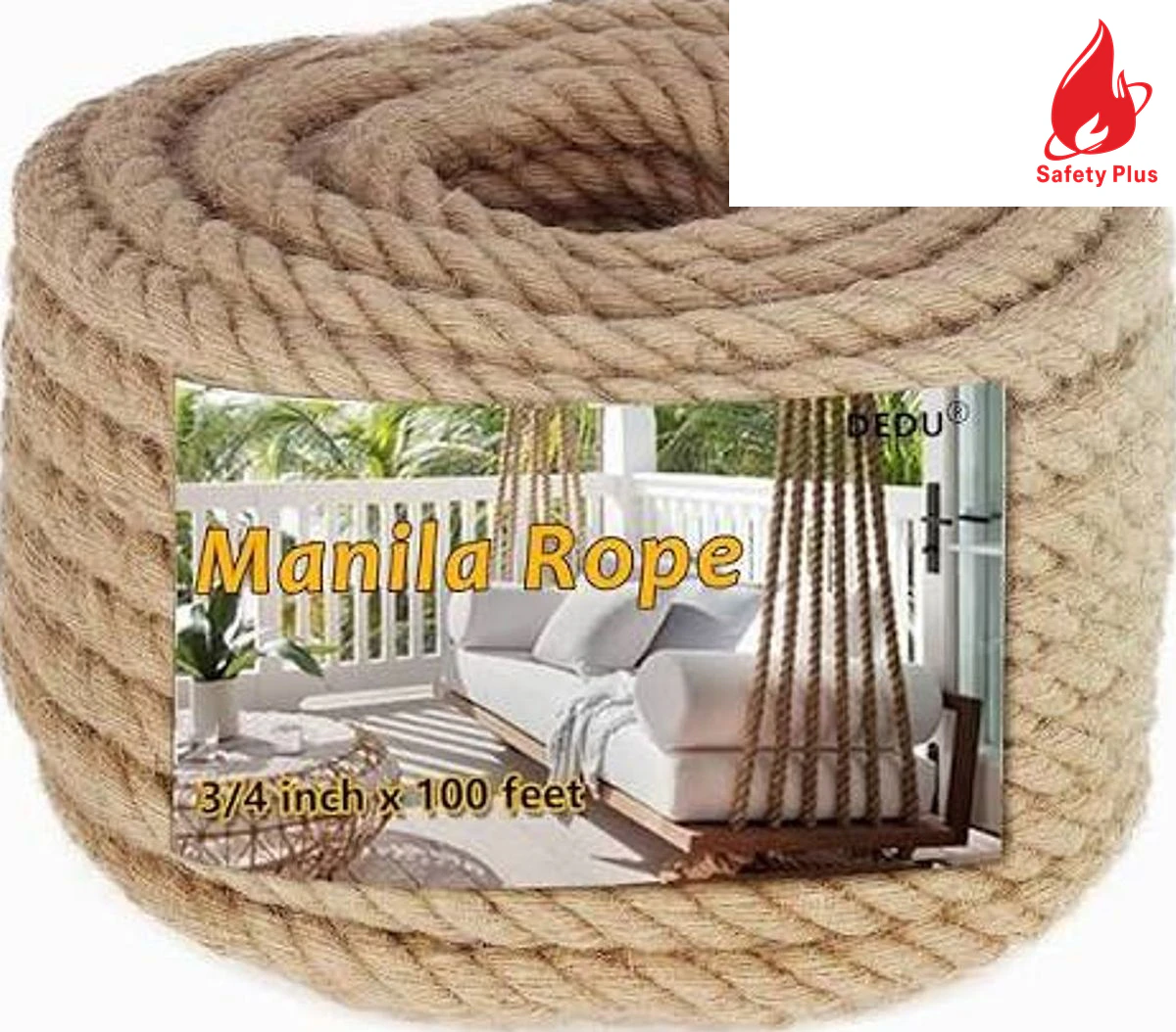Fire Manila Rope (100 feet)