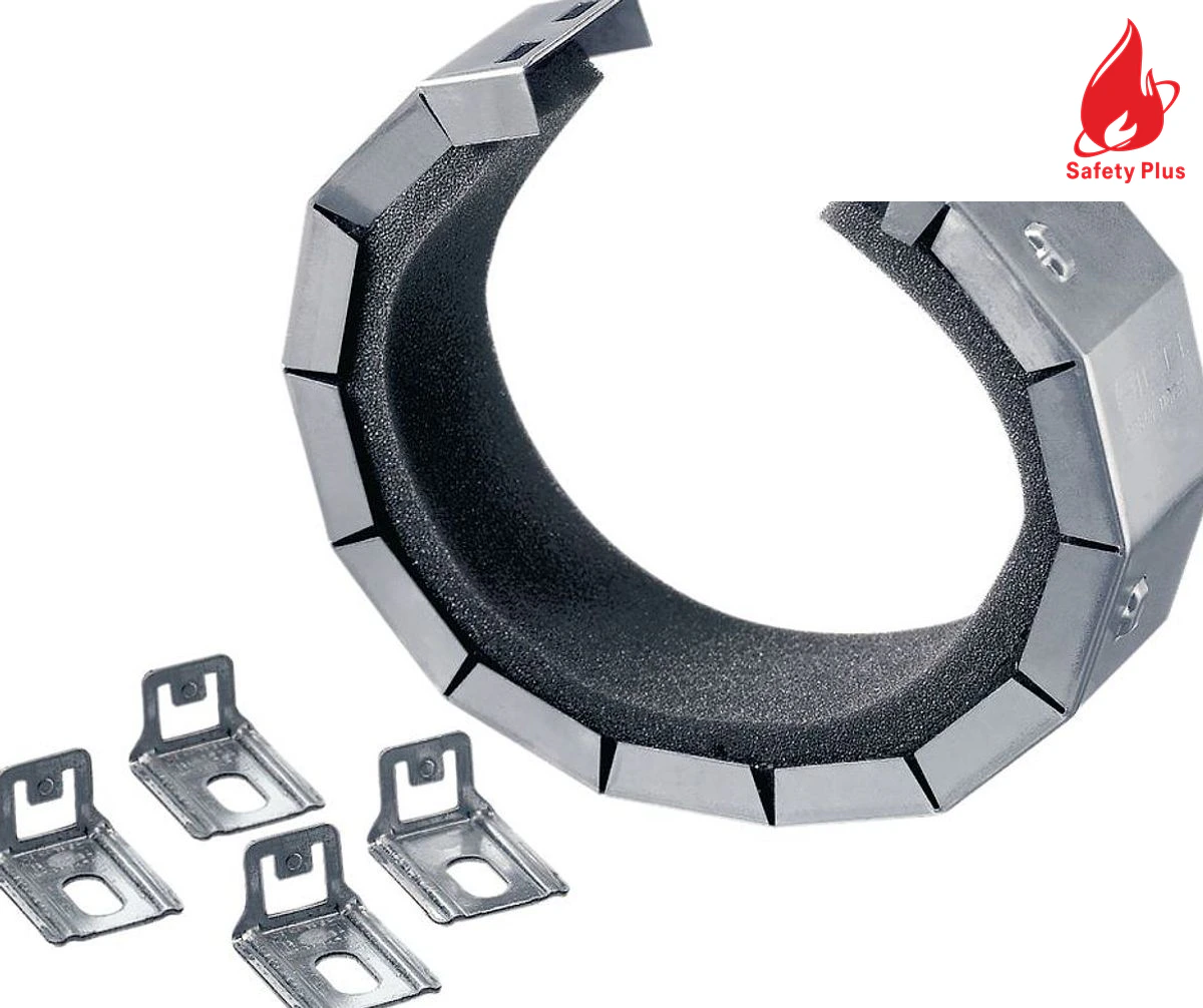 Firestop Collar work with HILTI Products uPVC Pipe Size: 4"