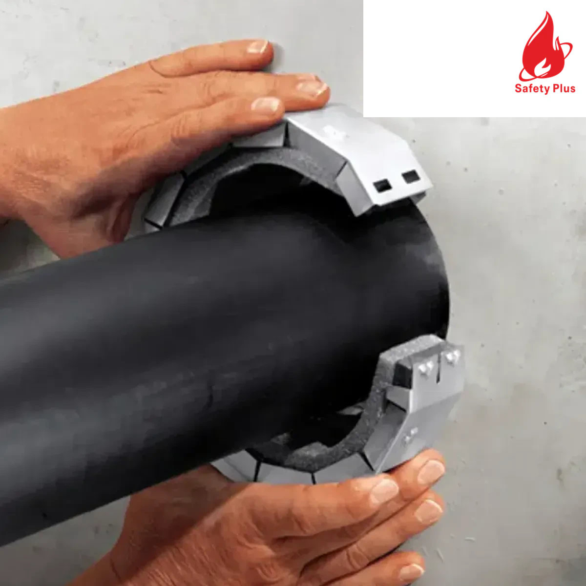 Installation of Fire Stop Collar (uPVC Pipe Size: 6 Inch)