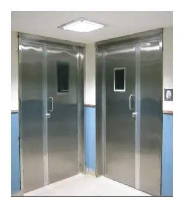 Stainless Steel Fire Rated Door for Hospitals & Storage
